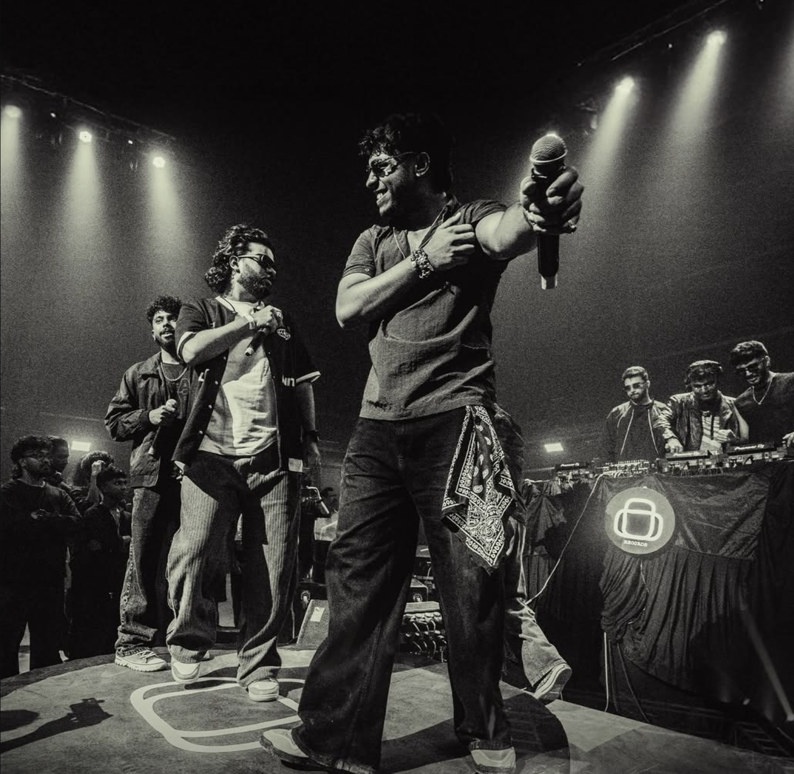 Arivushala performing live on stage