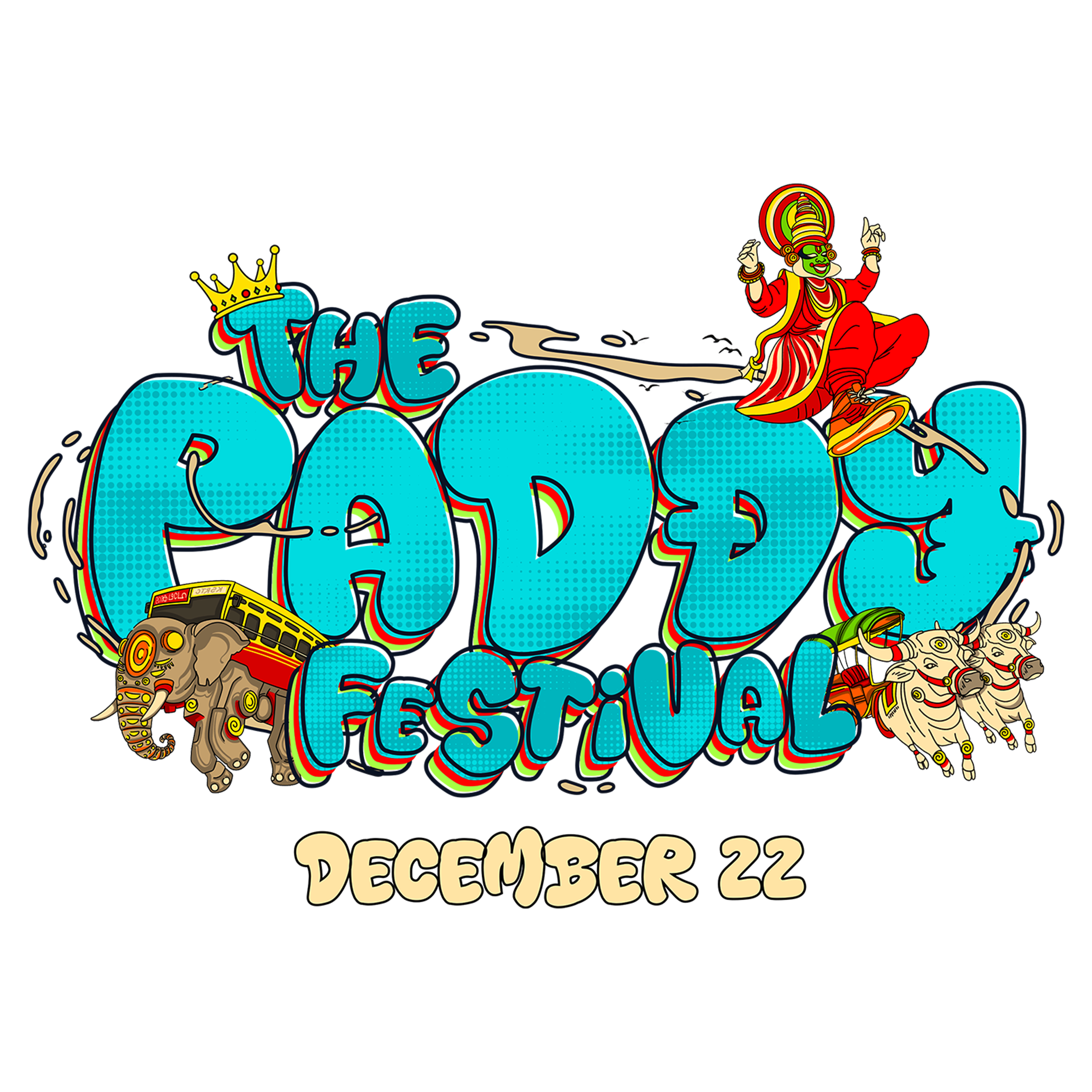 The Paddy Festival logo lockup